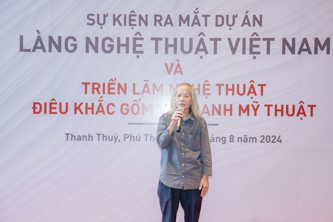 Ra mắt Làng Mỹ thuật Việt Nam và Trung tâm Trưng bày Triển lãm tranh Quốc tế - Ảnh 2.