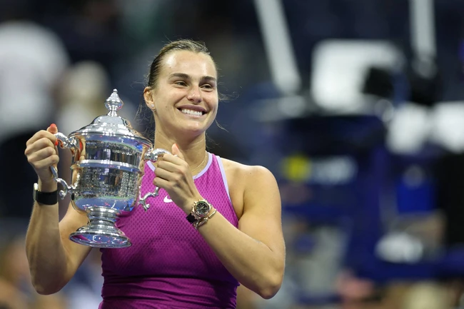 Aryna Sabalenka đăng quang US Open 2024: Gia nhập “Ngôi đền của những huyền thoại” - Ảnh 1.